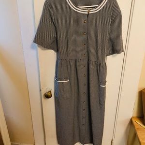 Vintage Gingham Dress. Size 20W